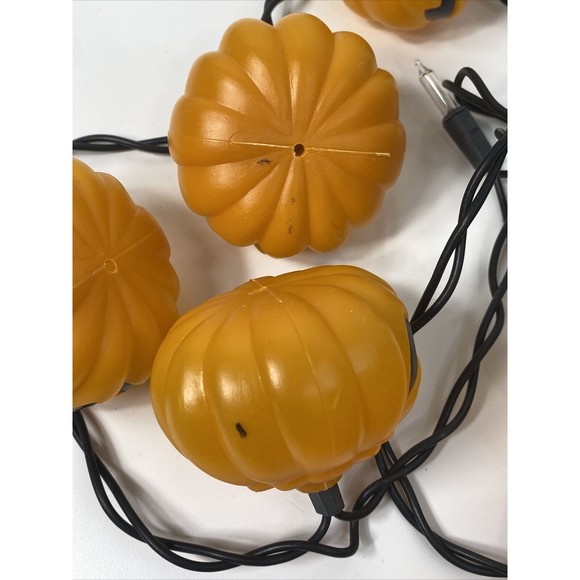 Halloween Lights Mini Pumpkin Blow Molds Jack O Lantern Lights. READ DES - Picture 9 of 9